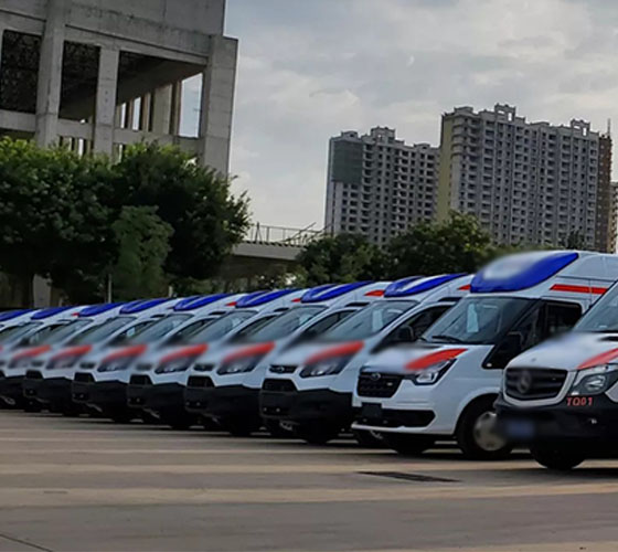 北流市服务车队展示