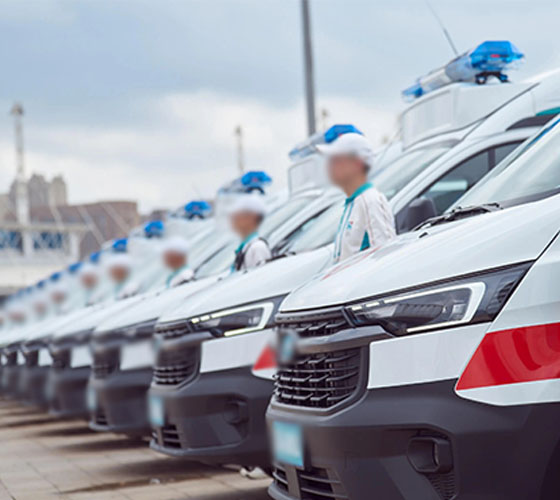 北流市服务车队展示